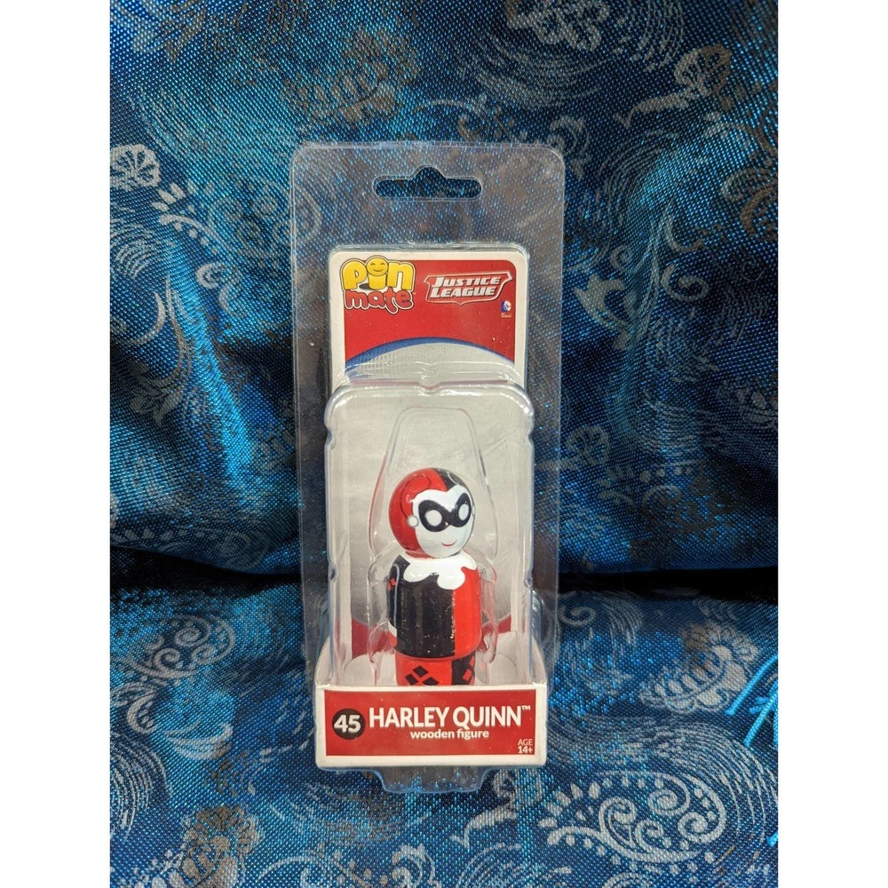 Pin Mate Justice League 45 Harley Quinn Wooden Figure DC